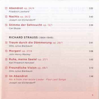 CD Richard Strauss: Im Abendrot = At Sunset