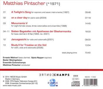 CD Matthias Pintscher: Solo And Ensemble Works