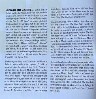 CD Matthias Reim: 30 Jahre