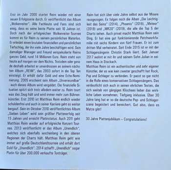 CD Matthias Reim: 30 Jahre