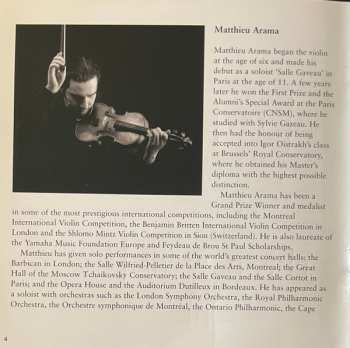 CD Aurélien Pontier: Violin Showcase