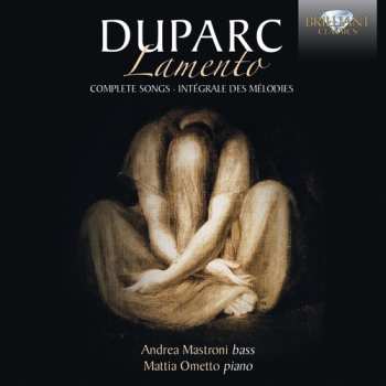 CD Henri Duparc: Lamento - Complete songs