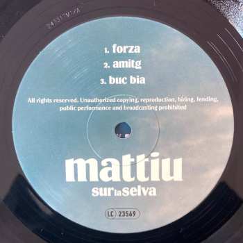 LP Mattiu: Sur La Selva