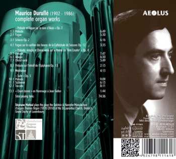 CD Maurice Duruflé: Complete Organ Works