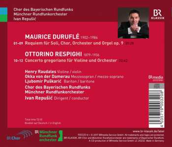 CD Ottorino Respighi: Requiem; Concerto Gregoriano
