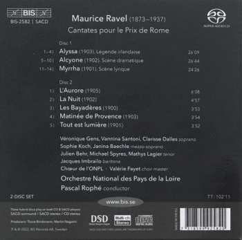 Doos/2SACD Maurice Ravel: Cantatas Pour Le Prix De Rome