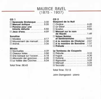 2CD Maurice Ravel: Complete Works For Solo Piano