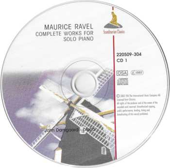 2CD Maurice Ravel: Complete Works For Solo Piano