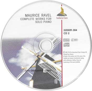 2CD Maurice Ravel: Complete Works For Solo Piano