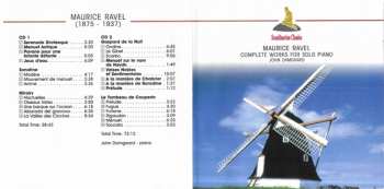 2CD Maurice Ravel: Complete Works For Solo Piano