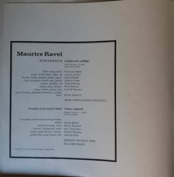 2LP/Doos Maurice Ravel: Dítě a kouzla / Španělská hodinka