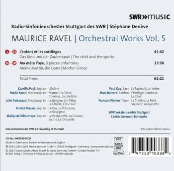 CD Maurice Ravel: Orchestral Works Vol.5