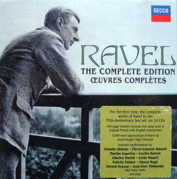 14CD/Doos Maurice Ravel: The Complete Edition = Œuvres Complètes