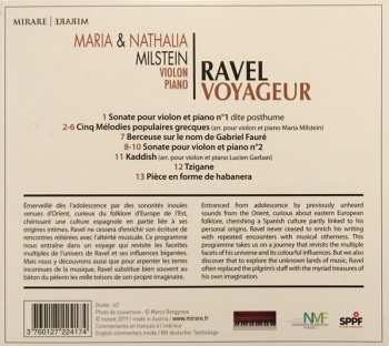 CD Maurice Ravel: Voyageur