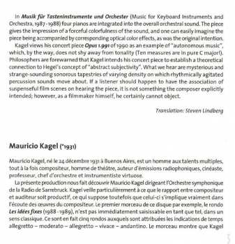 CD Mauricio Kagel: Orchestral Works