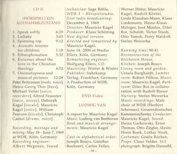 2CD/DVD Mauricio Kagel: The Mauricio Kagel Edition LTD