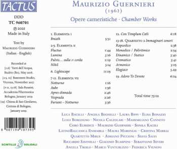 CD Maurizio Guernieri: Opere Cameristiche = Chamber Works