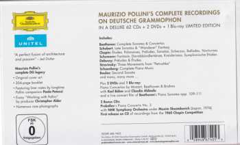 62CD/2DVD/Doos/Blu-ray Maurizio Pollini: Complete Recordings On Deutsche Grammophon DLX | LTD