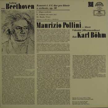LP Ludwig van Beethoven: Klavírní Koncert Č.4 G Dur