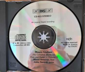CD Mauro Giuliani: The Complete Works For Flute And Guitar - Volume 3