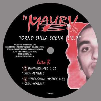 LP Maury B: Torno Sulla Scena "L'E.P."