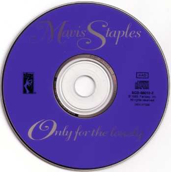CD Mavis Staples: Mavis Staples / Only For The Lonely