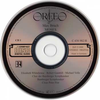 2CD Max Bruch: Moses