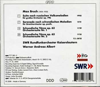 CD Max Bruch: Swedish & Russian Dances