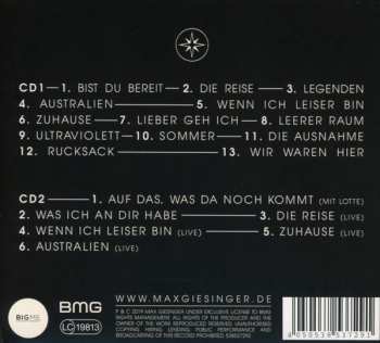 2CD Max Giesinger: Die Reise DLX