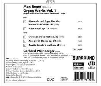 2SACD Max Reger: Organ Works Vol. 8