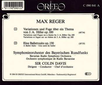 CD Symphonie-Orchester Des Bayerischen Rundfunks: Hiller-Variationen • Ballettsuite