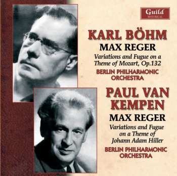 Album Max Reger: Hiller-variationen Op.100