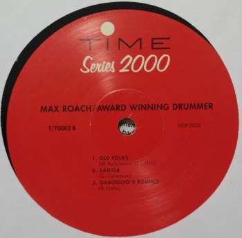 LP Max Roach: Award-Winning Drummer