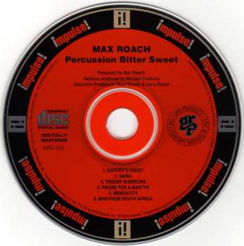 CD Max Roach: Percussion Bitter Sweet