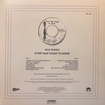 LP Max Romeo: Every Man Ought To Know