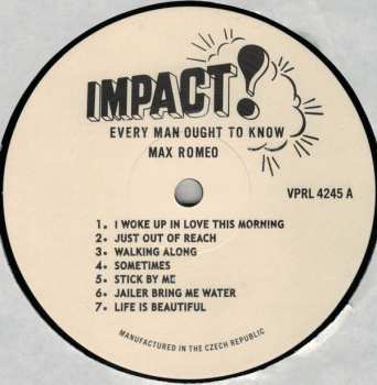LP Max Romeo: Every Man Ought To Know