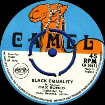 Album Max Romeo: Black Equality / Reggae Is Tight