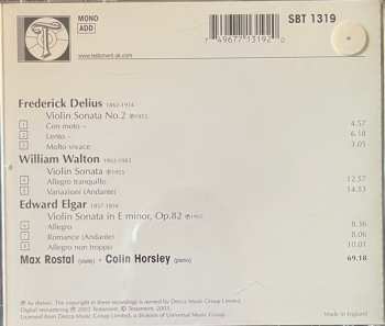CD Sir Edward Elgar: Violin Sonatas