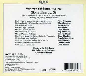 2CD/Doos Philharmonisches Orchester Kiel: Mona Lisa