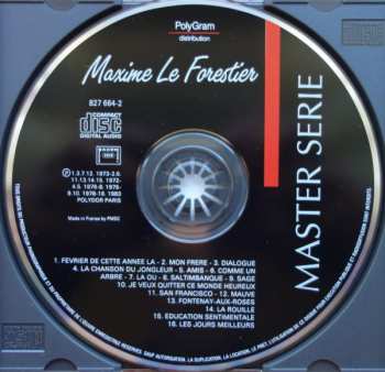 CD Maxime Le Forestier: Master Serie