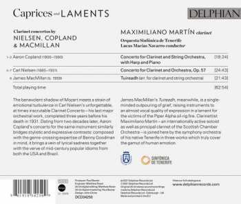 CD Maximiliano Martin: Caprices And Laments