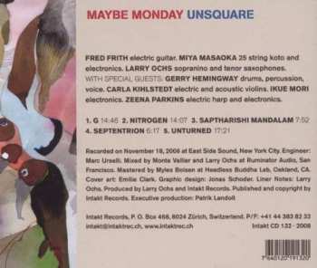 CD Maybe Monday: Unsquare