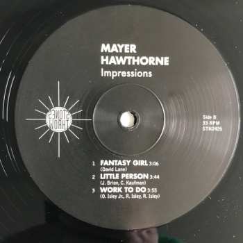 LP Mayer Hawthorne: Impressions 