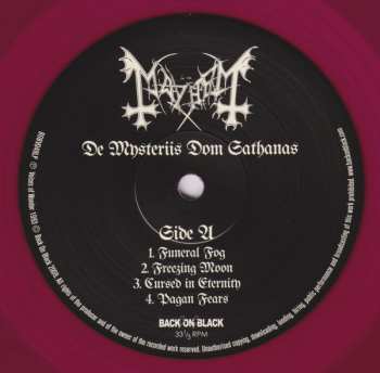 LP Mayhem: De Mysteriis Dom Sathanas CLR