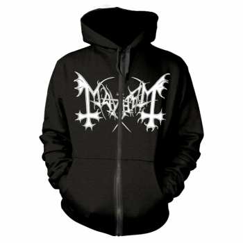 Merch Mayhem: Hoodie Met Rits De Mysteriis Dom Sathanas