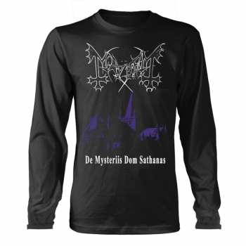 Merch Mayhem: T-shirt Met Lange Mouwen De Mysteriis Dom Sathanas