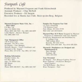 CD Maynard Ferguson: Footpath Café
