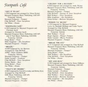 CD Maynard Ferguson: Footpath Café