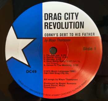 2LP Mayo Thompson: Corky's Debt To His Father