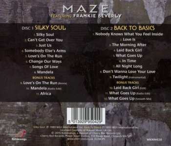 2CD Maze Featuring Frankie Beverly: Silky Soul + Back To Basics
